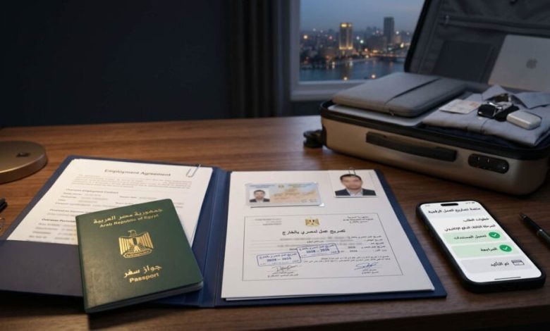 تصريح العمل عند العودة من مصر إلى الإمارات.. ماذا تفعل قبل السفر؟ 1 تصريح العمل عند العودة من مصر إلى الإمارات